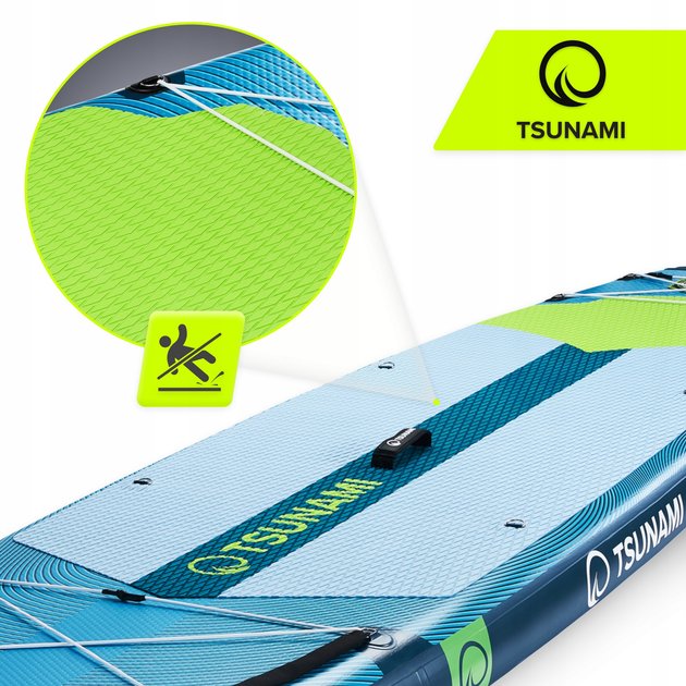 Надувна SUP дошка TSUNAMI PRO 350 см з веслом T15 (P-5905973405638) - зображення 12