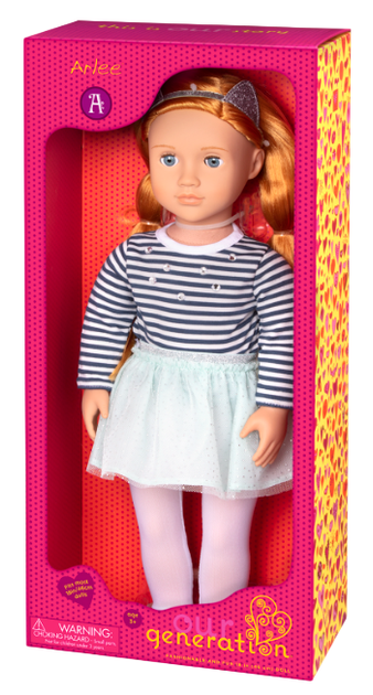 Lalka Our Generation Arlee rudowłosa 46 cm (062243324077) - obraz 1