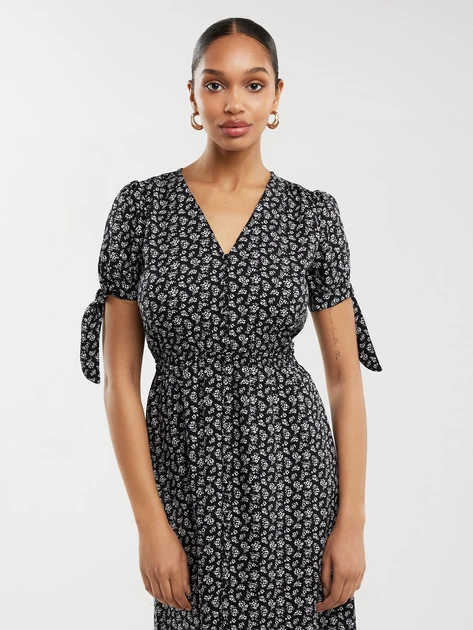 Плаття міді літнє жіноче Big Star Paregi 906 L Чорне (5900714884314) - зображення 3