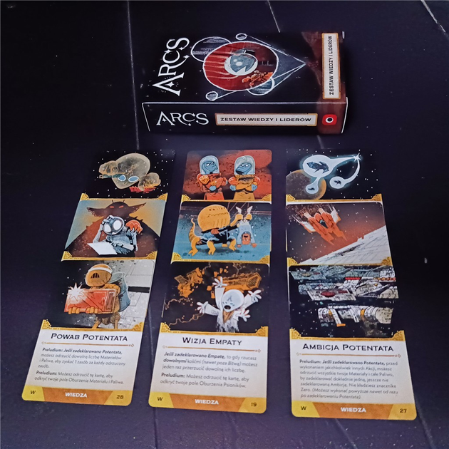 Доповнення до настільної гри Portal Games Arcs: Набір знань та лідерів (версія польська)(5905794220731) - зображення 10