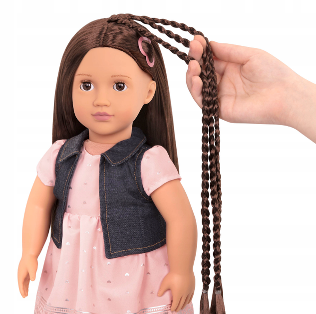 Lalka Our Generation Kaelyn z regulowanymi włosami do stylizacji 46 cm (062243403383) - obraz 3