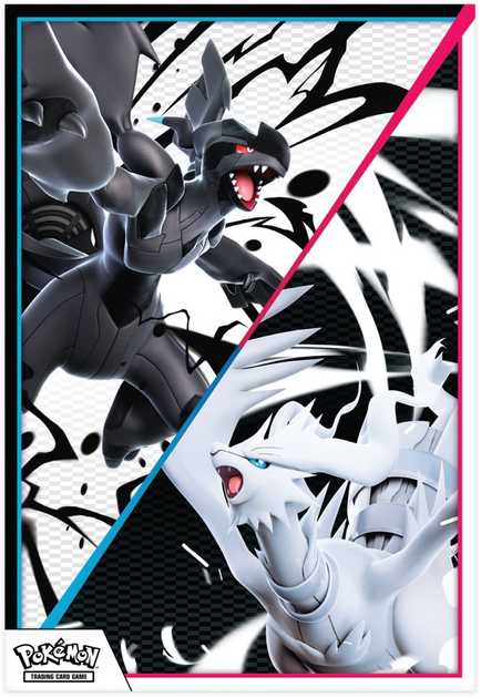 Dodatek Pokémon TCG: Scarlet & Violet - White Flare & Black Bolt - Unova Poster Collection (0196214113992) - obraz 5