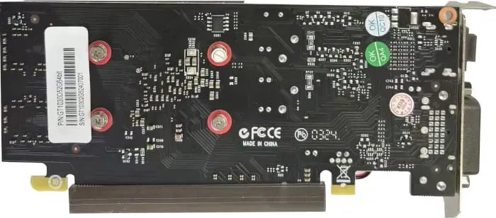 Видеокарта Golden Memory PCI-Ex GeForce GT 1030 2GB GDDR5 (64bit) (1502/1228) (DVI, HDMI) (GT1030D52G64bit) - Фото 2 Видеокарта Golden Memory PCI-Ex GeForce GT 1030 2GB GDDR5 (64bit) (1502/1228) (DVI, HDMI) (GT1030D52G64bit) - изображение 2