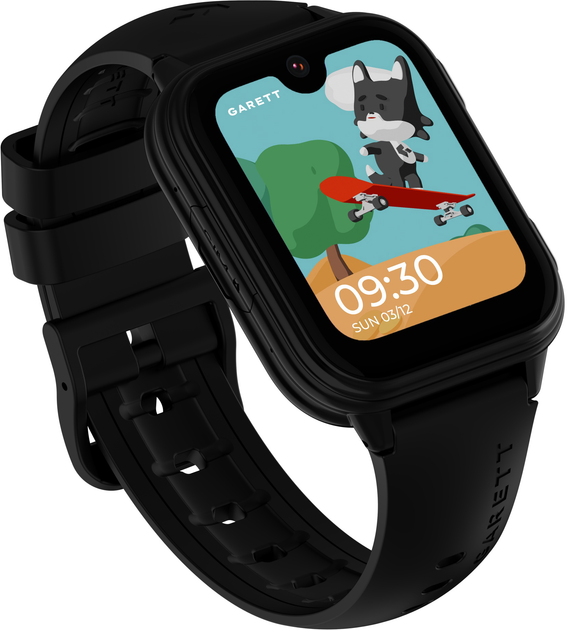 Дитячий смарт-годинник Garett Kids Vibe 4G Black (5904238486726) - зображення 2