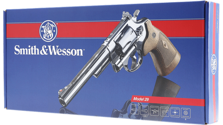 Пневматичний револьвер Umarex Smith & Wesson M29 6,5" (кал. 4,5 мм) - зображення 5