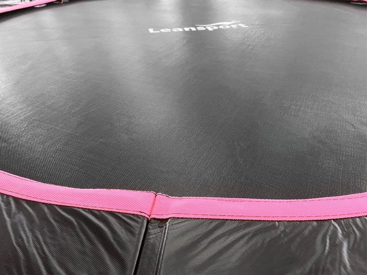 Батут LEAN Sport Max 366 см Black-Pink (5903802457278) - зображення 2