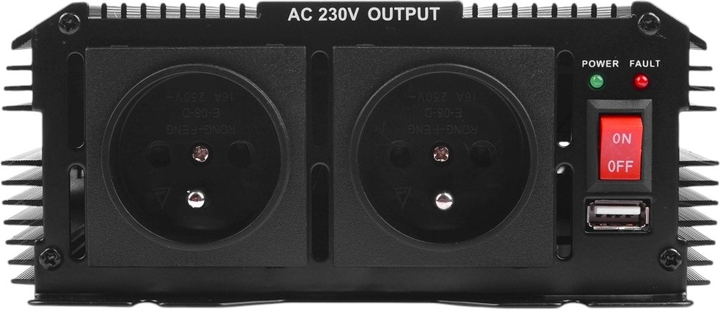 Перетворювач напруги Volt Polska IPS 1200 N 24/230V 800/1200W (3IPS120024) - зображення 2