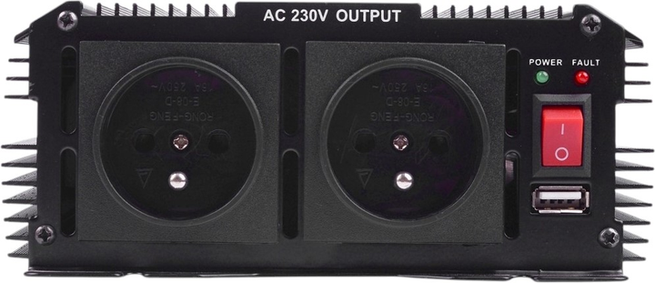 Przetwornica napięcia Volt Polska IPS 2600 N 24/230V 1300/2600W (3IPSN26024) - obraz 3