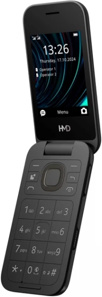 Мобильный телефон hmd 2660 4g Flip ds Cosy Black - изображение 4