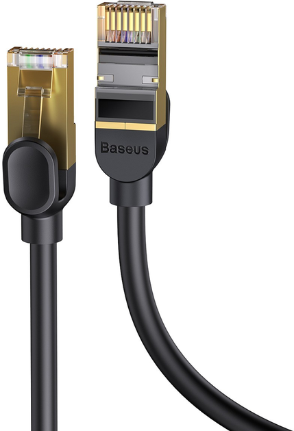Patchcord Baseus Cat 7 SFTP 15 m Black (WKJS010801) - obraz 3