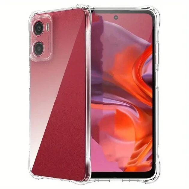 Протиударний прозорий чохол для Motorola Moto G05 - зображення 2