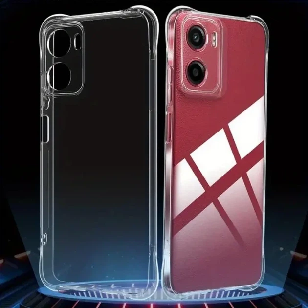 Протиударний прозорий чохол для Motorola Moto G05 - зображення 3