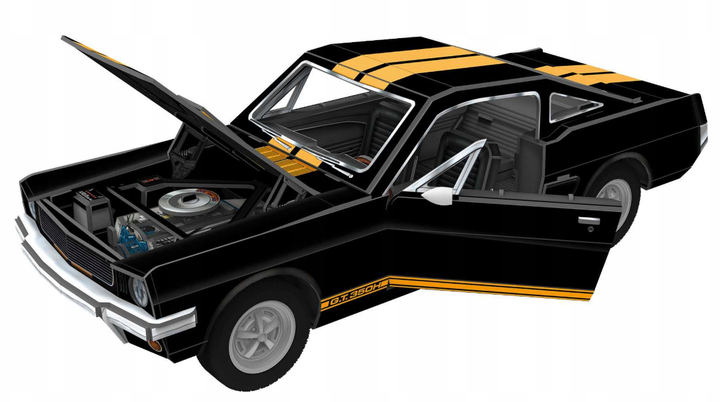 Puzzle 3D Revell Mustang Shelby GT350-H '66 111 elementów (4009803002200) - obraz 5