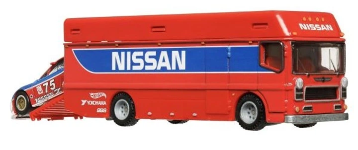 Машинка Hot Wheels Premium Car Culture Team Transport Euro Hauler '94 Nissan 300 ZX GT #73 1:64 HRV44 - зображення 2