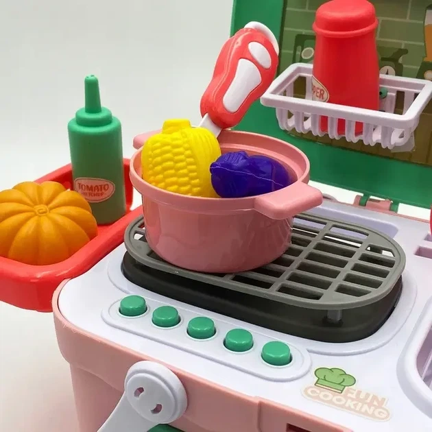 Дитяча кухня в кошику WOOPIE Little Chef Set 2в1 44732 13685072291 - Фото 5 Дитяча кухня в кошику WOOPIE Little Chef Set 2в1 44732 13685072291 - зображення 5