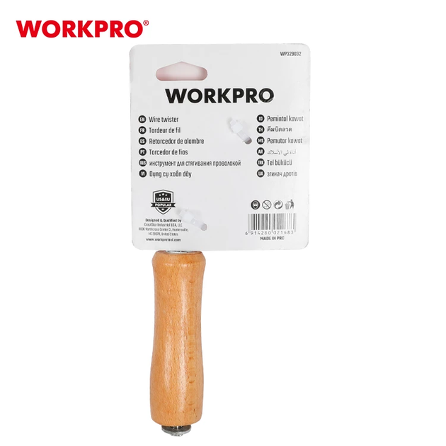 Крюк усиленный для скручивания вязальной проволоки WORKPRO WP329032 - Фото 2 Крюк усиленный для скручивания вязальной проволоки WORKPRO WP329032 - изображение 2
