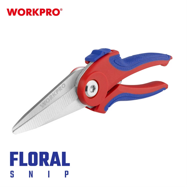 Ножницы для цветов WORKPRO 190 мм PRO WP332002 - изображение 2