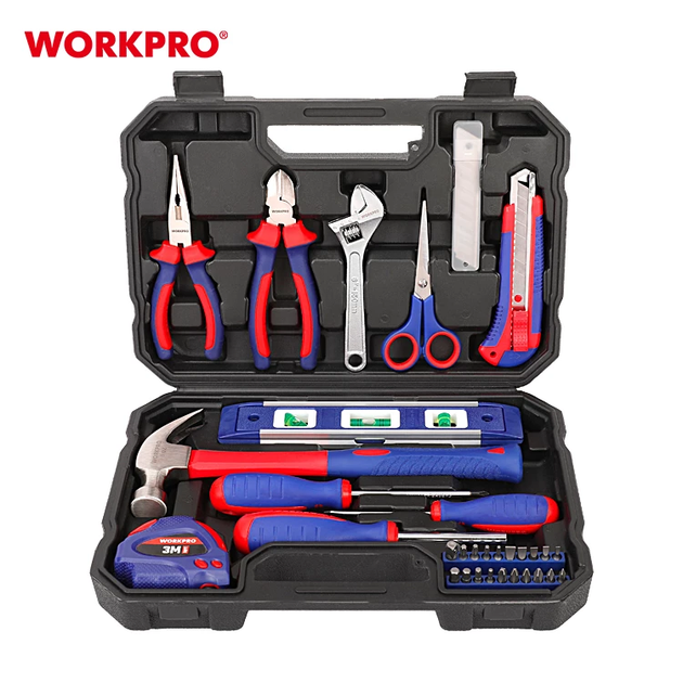 Набор инструментов для домашнего ремонта WORKPRO (28 пред.) WP209023 - Фото 2 Набор инструментов для домашнего ремонта WORKPRO (28 пред.) WP209023 - изображение 2