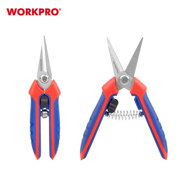 Ножницы для обрезки цветов WORKPRO 160 мм (Ø реза 12 мм) PRO WP332014 - изображение 3