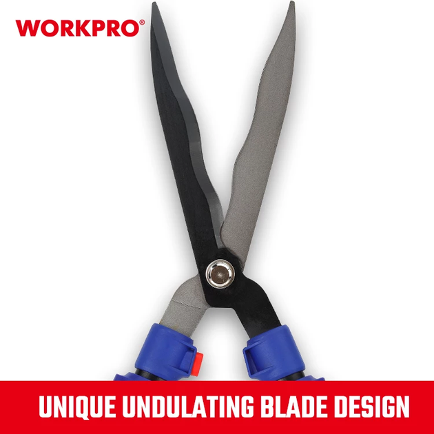 Ножницы для живой изгороди с волнистыми лезвиями WORKPRO 580 мм PRO WP332015 - изображение 3