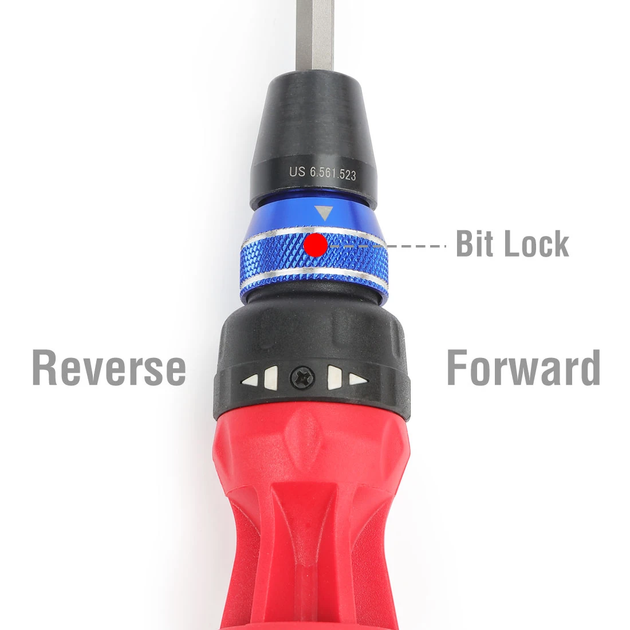 Набор отверток 12 в 1 с быстрой загрузкой WORKPRO WP221063 - Фото 2 Набор отверток 12 в 1 с быстрой загрузкой WORKPRO WP221063 - изображение 2