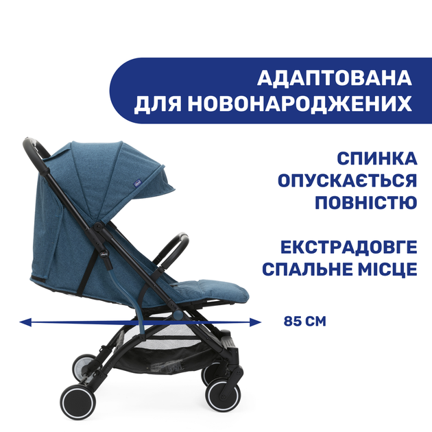 Прогулочная коляска Chicco Trolley Me (Цвет Синий) - изображение 6