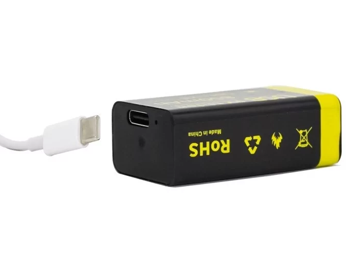 Аккумулятор Крона FMA 850 mAh 9v USB Черный (2079265765) - Фото 3 Аккумулятор Крона FMA 850 mAh 9v USB Черный (2079265765) - изображение 3