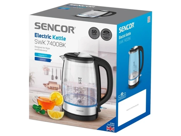 Електрочайник Sencor SWK 7400BK - изображение 4