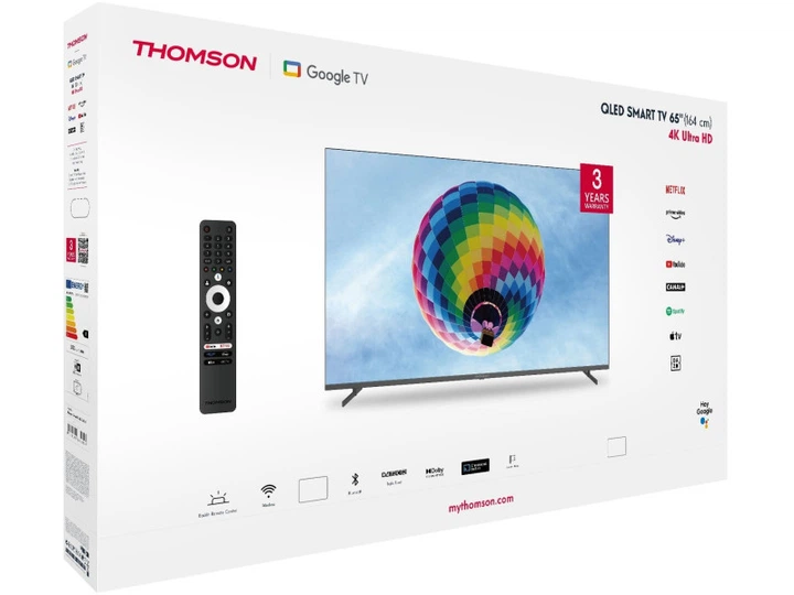 Телевізор Thomson 65" 65QG4S14 - зображення 10