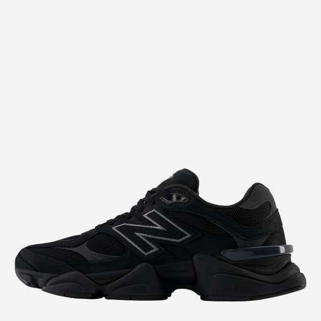 Buty sportowe damskie New Balance 9060 U9060ZGE 37 (4.5US) Czarne z granatowym - obraz 3