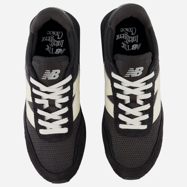 Чоловічі кросівки New Balance 370 U370PB 44.5 (10.5US) Чорні (197967981166) - зображення 5