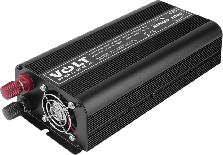 Перетворювач напруги Volt Polska Sinus 500/1000 12/230V 500/1000W (3SIP090012) - зображення 2