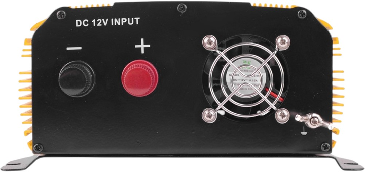 Перетворювач напруги Volt Polska Sinus Plus 1200 12/230V 600/1200W (3SIR120012) - зображення 4