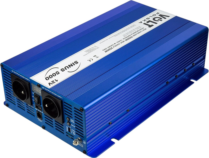 Przetwornica napięcia Volt Polska Sinus Eco 5000 12/230V 2500/5000W (3SIPS50001) - obraz 1