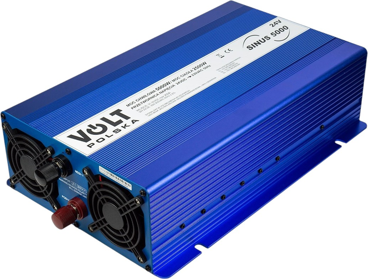 Перетворювач напруги Volt Polska Sinus Eco 5000 24/230V 2500/5000W (3SIPS50002) - зображення 2