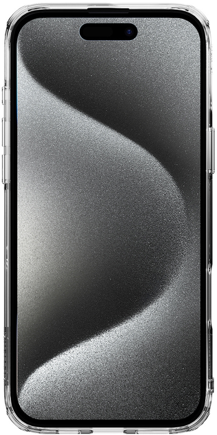 Etui plecki Nillkin Nature Pro Magnetic Case with MagSafe do Apple iPhone 16 Transparent/White (6902048287266) - obraz 4