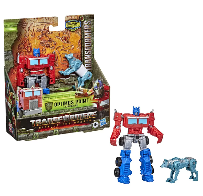 Набір іграшок Hasbro Transformers Beast Alliance Optimus Prime & Chainclaw (5010993958733) - зображення 3