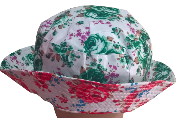 Панама летняя двухсторонняя из натуральной ткани Зеленый/Красный Snapback L (57-58) - Фото 2 Панама летняя двухсторонняя из натуральной ткани Зеленый/Красный Snapback L (57-58) - изображение 2