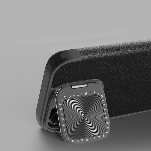 Чохол-книжка Nillkin Qin Prop Leather Case для Apple iPhone 16 Pro Max Black (6902048281998) - зображення 7