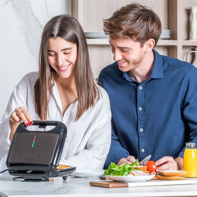 Opiekacz do kanapek Black+Decker BXSA753E - obraz 11