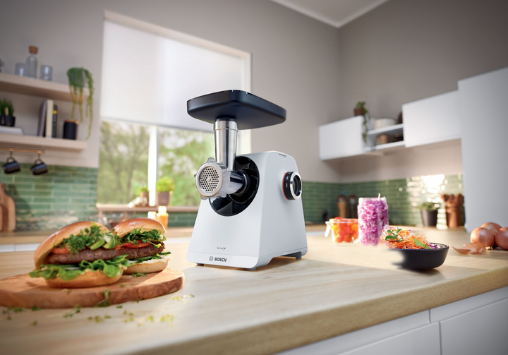 Maszynka do mielenia mięsa Bosch Serie 4 MultiPower MFWS420W - obraz 11
