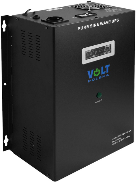 UPS Volt Polska Sinus UPS 500 + 40Ah (300/500W) (5903111886639) - obraz 2