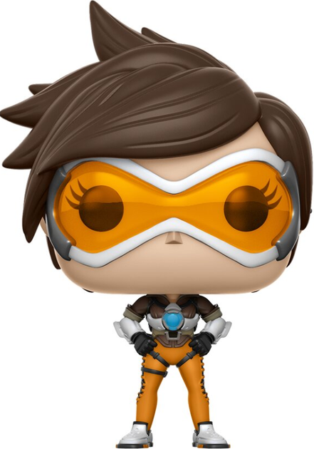 Zestaw prezentowy Funko Pop! & Tee Overwatch Tracer Figurka 4 cm + Koszulka Rozmiar L (889698634656) - obraz 2
