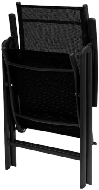 Набір садових стільців ModernHome by Multistore WR1652-4 Сірі - зображення 7