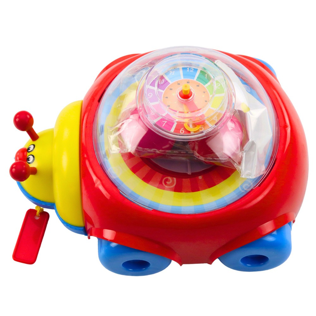 Іграшка-каталка LEAN Toys з м'ячиками та годинником кольорова 24762 (5905991058120) - зображення 2