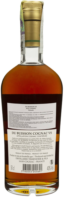 Коньяк Du Buisson VS 0.5 л 40% в подарочной упаковке (3760045045691) - изображение 3