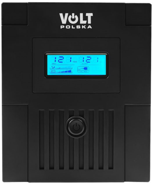 UPS Volt Polska MicroUPS 1200VA/720W 2x 7Ah (5903111886851) - obraz 2