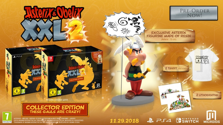 Gra Nintendo Switch Asterix & Obelix XXL 2 Collector's Edition (Kartridż) (3760156482439) - obraz 2