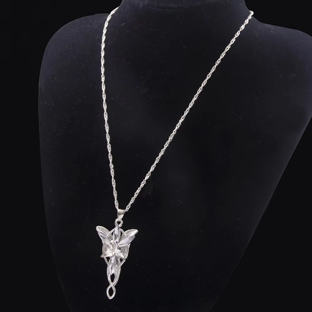 Підвіска ельфійської принцеси Ундоміель «Вечірня Зірка» Arwen Evenstar 50*32 мм - Фото 2 Підвіска ельфійської принцеси Ундоміель «Вечірня Зірка» Arwen Evenstar 50*32 мм - зображення 2
