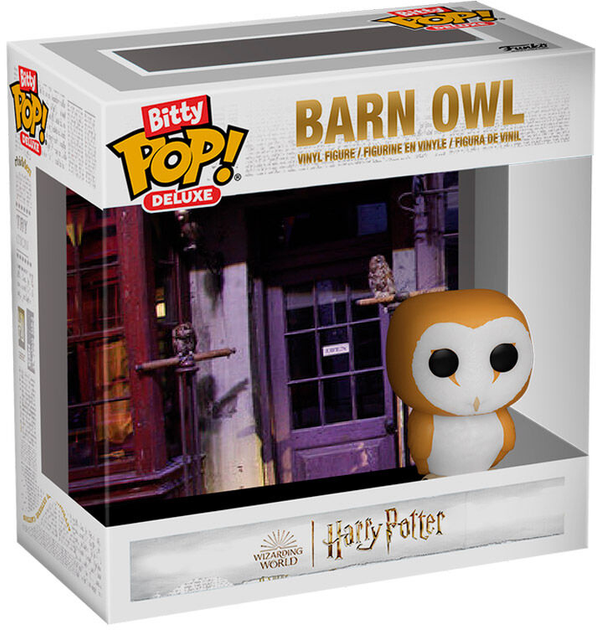 Figurka Funko Pop Deluxe Harry Potter Puchacz 2.3 cm FNK81331 (889698813310) - obraz 2